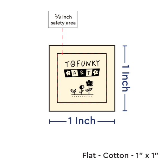 PPLR_HIDDEN_PRODUCT Print your Logo or Image on FLAT Cotton Tags
