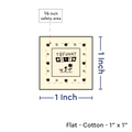 PPLR_HIDDEN_PRODUCT Print your Logo or Image on FLAT Cotton Tags