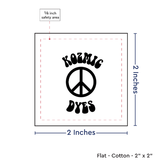 PPLR_HIDDEN_PRODUCT Print your Logo or Image on FLAT Cotton Tags