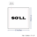 PPLR_HIDDEN_PRODUCT Print your Logo or Image on FLAT Cotton Tags