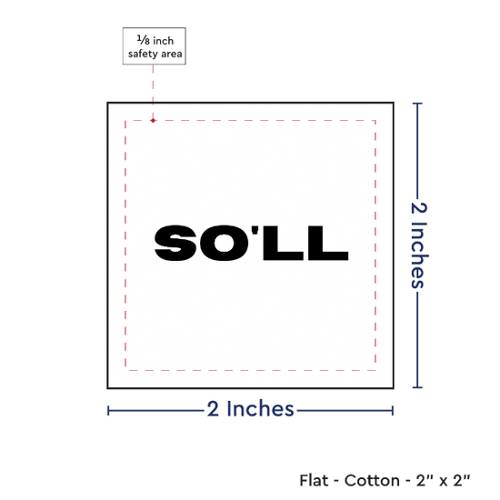 PPLR_HIDDEN_PRODUCT Print your Logo or Image on FLAT Cotton Tags