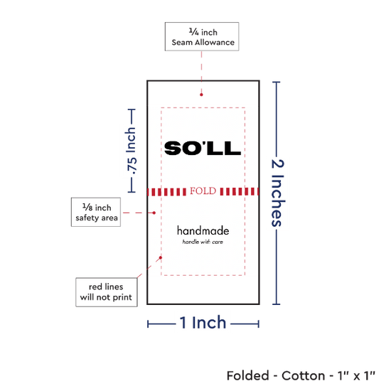 PPLR_HIDDEN_PRODUCT Print Your Logo or Image on FOLDED Cotton Tags