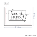 PPLR_HIDDEN_PRODUCT Print your Logo or Image on FLAT Cotton Tags
