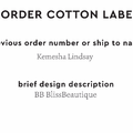 PPLR_HIDDEN_PRODUCT Reorder Previous Label Design - COTTON