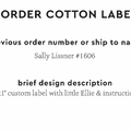 PPLR_HIDDEN_PRODUCT Reorder Previous Label Design - COTTON