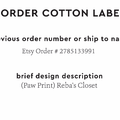 PPLR_HIDDEN_PRODUCT Reorder Previous Label Design - COTTON