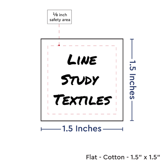 PPLR_HIDDEN_PRODUCT Print your Logo or Image on FLAT Cotton Tags