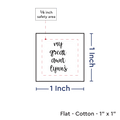 PPLR_HIDDEN_PRODUCT Print your Logo or Image on FLAT Cotton Tags