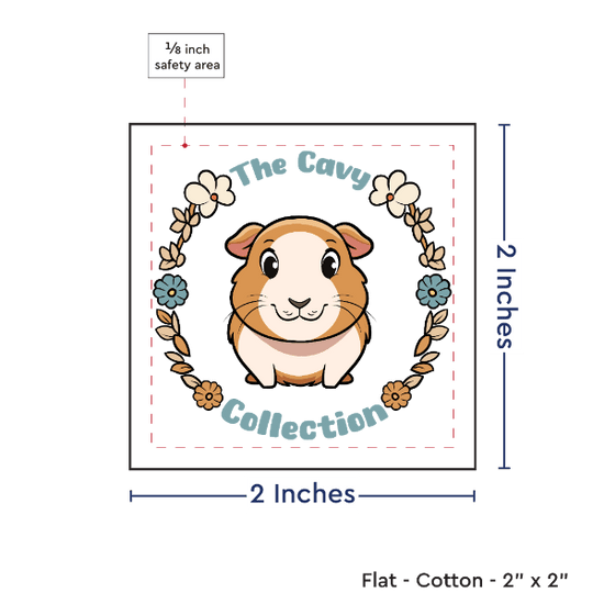PPLR_HIDDEN_PRODUCT Print your Logo or Image on FLAT Cotton Tags