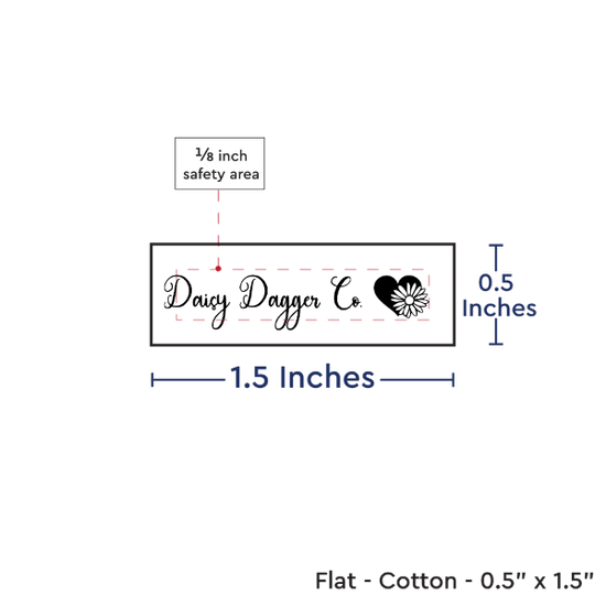PPLR_HIDDEN_PRODUCT Print your Logo or Image on FLAT Cotton Tags