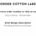 PPLR_HIDDEN_PRODUCT Reorder Previous Label Design - COTTON