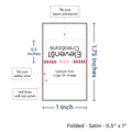 PPLR_HIDDEN_PRODUCT Print Your Logo/Image on Satin Tags (1" wide - Satin)