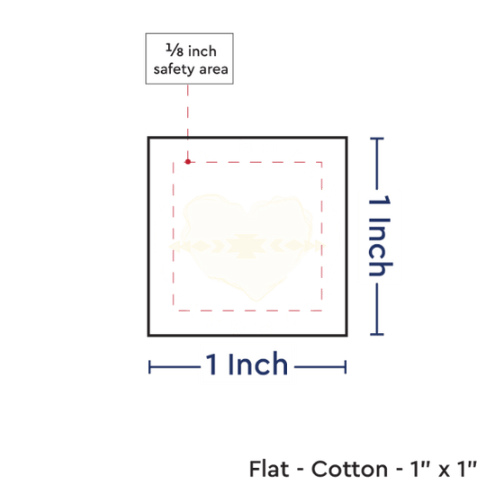 PPLR_HIDDEN_PRODUCT Print your Logo or Image on FLAT Cotton Tags