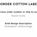 PPLR_HIDDEN_PRODUCT Reorder Previous Label Design - COTTON