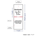 PPLR_HIDDEN_PRODUCT Handmade Square (1" wide - Satin)