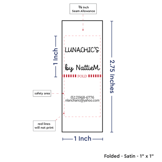 PPLR_HIDDEN_PRODUCT Square Signature (1" wide - Satin)
