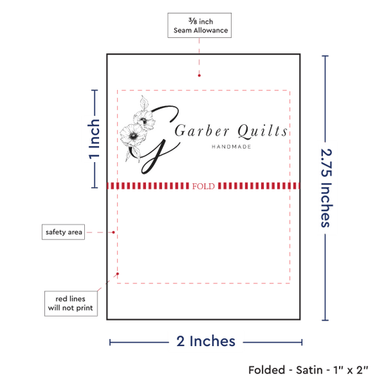 PPLR_HIDDEN_PRODUCT Print your Logo or Image on Satin Tags (2" wide - Satin)