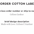 PPLR_HIDDEN_PRODUCT Reorder Previous Label Design - COTTON