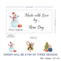 PPLR_HIDDEN_PRODUCT Christmas Sampler Large (1.5"x3"-Cotton)