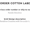 PPLR_HIDDEN_PRODUCT Reorder Previous Label Design - COTTON
