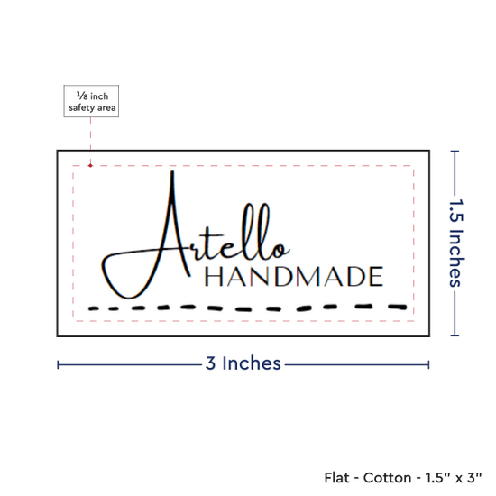 PPLR_HIDDEN_PRODUCT Print your Logo or Image on FLAT Cotton Tags