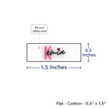 PPLR_HIDDEN_PRODUCT Print your Logo or Image on FLAT Cotton Tags