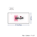 PPLR_HIDDEN_PRODUCT Print your Logo or Image on FLAT Cotton Tags