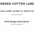 PPLR_HIDDEN_PRODUCT Reorder Previous Label Design - COTTON