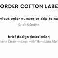 PPLR_HIDDEN_PRODUCT Reorder Previous Label Design - COTTON