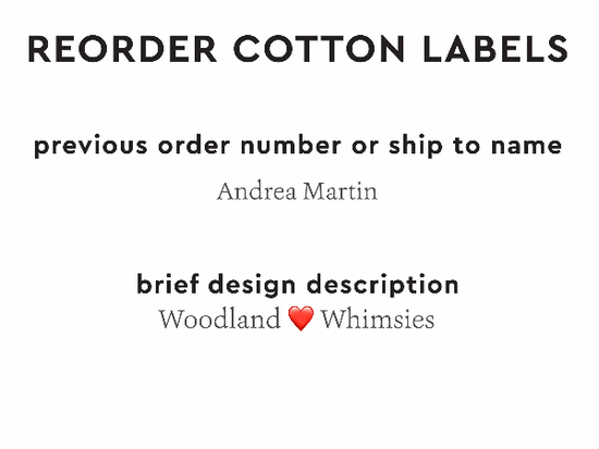 PPLR_HIDDEN_PRODUCT Reorder Previous Label Design - COTTON