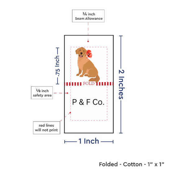 PPLR_HIDDEN_PRODUCT Print Your Logo or Image on FOLDED Cotton Tags