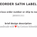 PPLR_HIDDEN_PRODUCT Reorder Previous Label Design - SATIN