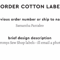 PPLR_HIDDEN_PRODUCT Reorder Previous Label Design - COTTON