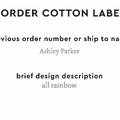 PPLR_HIDDEN_PRODUCT Reorder Previous Label Design - COTTON