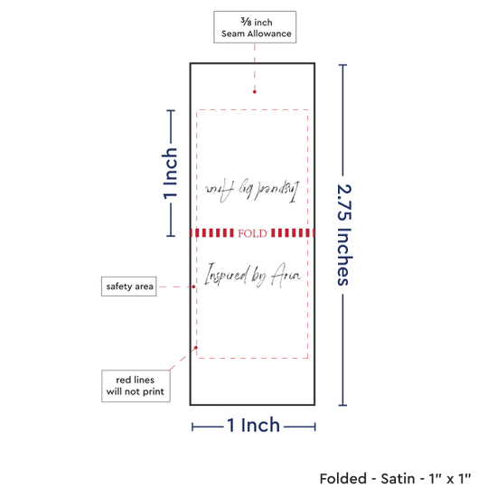 PPLR_HIDDEN_PRODUCT Print Your Logo/Image on Satin Tags (1" wide - Satin)
