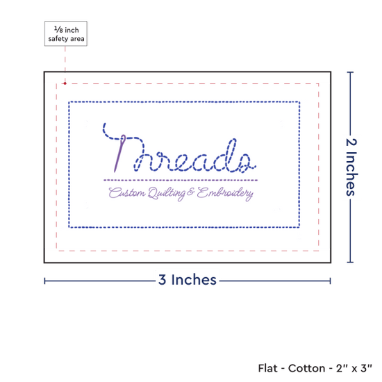 PPLR_HIDDEN_PRODUCT Print your Logo or Image on FLAT Cotton Tags