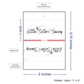 PPLR_HIDDEN_PRODUCT Print your Logo or Image on Satin Tags (2" wide - Satin)