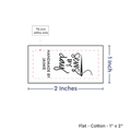 PPLR_HIDDEN_PRODUCT Print your Logo or Image on FLAT Cotton Tags