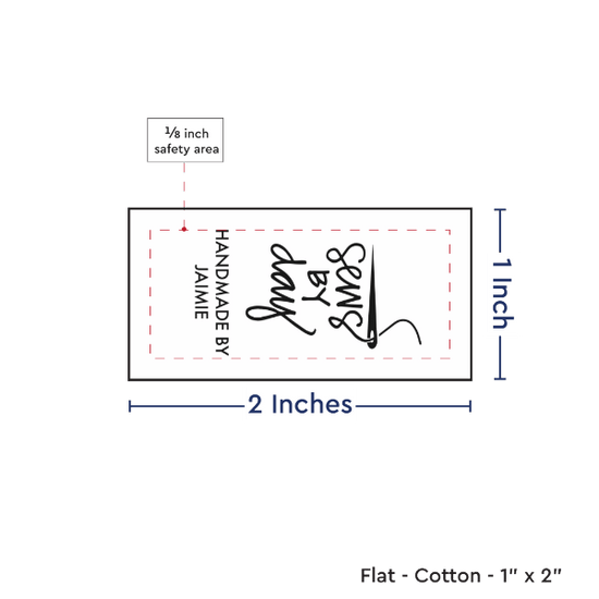 PPLR_HIDDEN_PRODUCT Print your Logo or Image on FLAT Cotton Tags