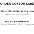 PPLR_HIDDEN_PRODUCT Reorder Previous Label Design - COTTON