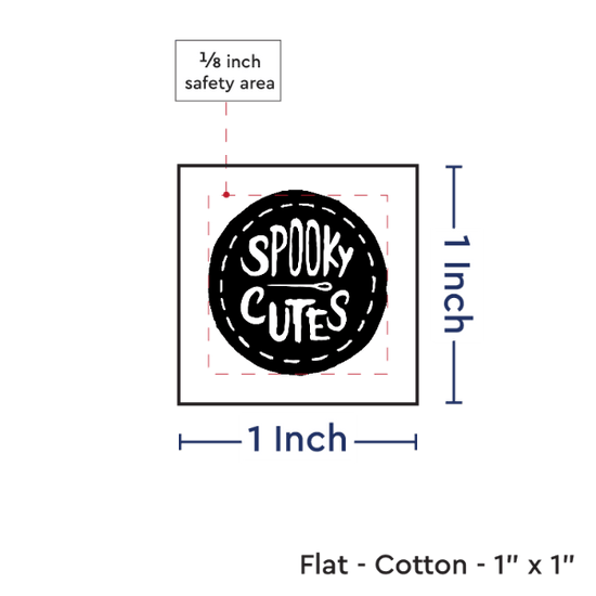 PPLR_HIDDEN_PRODUCT Print your Logo or Image on FLAT Cotton Tags