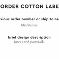 PPLR_HIDDEN_PRODUCT Reorder Previous Label Design - COTTON