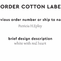 PPLR_HIDDEN_PRODUCT Reorder Previous Label Design - COTTON