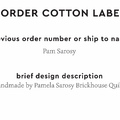 PPLR_HIDDEN_PRODUCT Reorder Previous Label Design - COTTON
