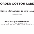 PPLR_HIDDEN_PRODUCT Reorder Previous Label Design - COTTON