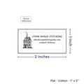 PPLR_HIDDEN_PRODUCT Print your Logo or Image on FLAT Cotton Tags