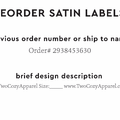 PPLR_HIDDEN_PRODUCT Reorder Previous Label Design - SATIN