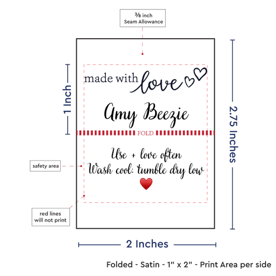PPLR_HIDDEN_PRODUCT Love Hearts (2" wide - Satin)