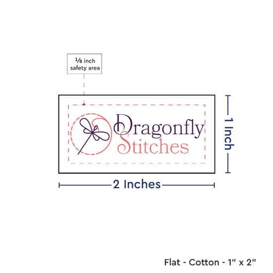 PPLR_HIDDEN_PRODUCT Print your Logo or Image on FLAT Cotton Tags