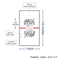 PPLR_HIDDEN_PRODUCT Print Your Logo/Image on Satin Tags (1" wide - Satin)